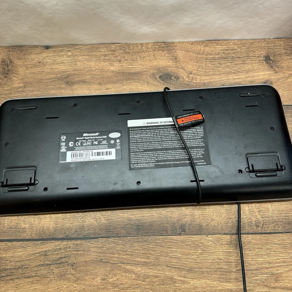Microsoft Keyboard 3000 Kabel-Tastatur DE QWERTZ - Bild 3 von 4