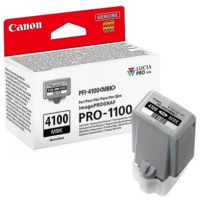 Canon PFI-4100 MBK mattschwarz Druckerpatrone imagePROGRAF Pro-1100 Series