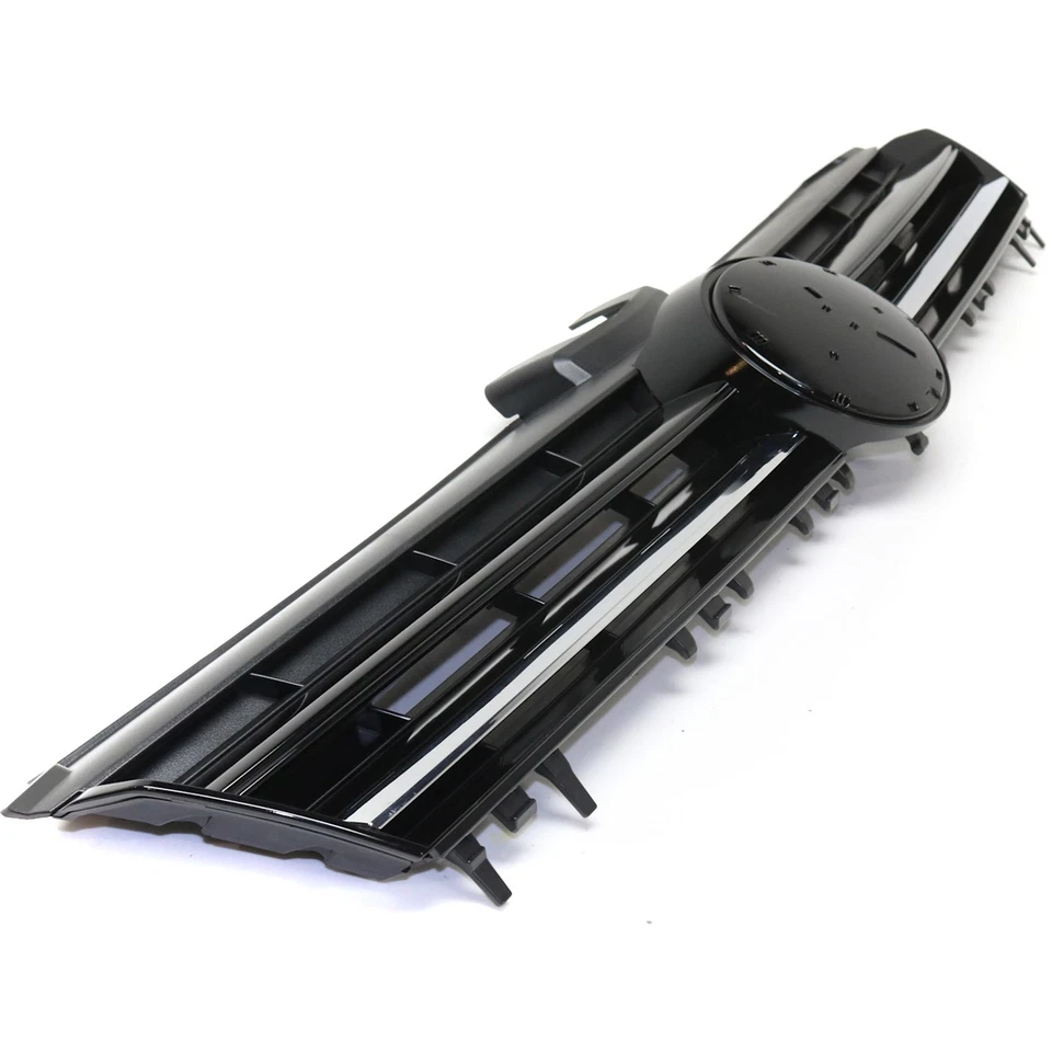 Grille For 2015-2017 Volkswagen Golf Golf Sportwagen Textured Shell and Insert Foto 3 de 4