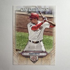 2021 Topps Dh Debuts #dhd12 Juan Soto