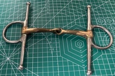 5" D Ring Copper Full Cheek Snaffle