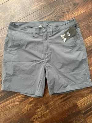 NEW Mountain Hardwear Men s Basin Trek Short Foil Grey SZ 34