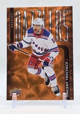 2025-26 Upper Deck Series 2 Vincent Trocheck #DZ-84 Orange Dazzlers New York