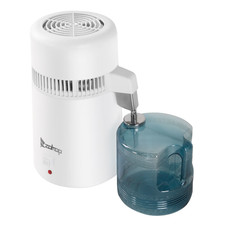 4L/750W Water Distiller Electric Purifier Stainless Steel Glass Water Filters UK