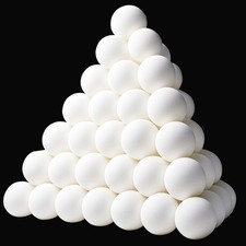 Table Tennis Balls 30Pcs, 40mm Ping Pong Balls, Fun Party Sports, White
