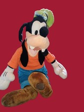 Vintage Goofy Disney Storel 17" Tall Plush Stuffed Toy - Great Condition