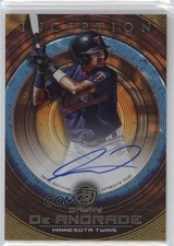 2022 Bowman Inception Prospect Orange Foil 7/25 Danny De Andrade #PA-DD Auto w3h