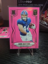 Panini 2025 Donruss Elite Cam Skattebo #153 Pink Ink Rookie New York Giants NFL