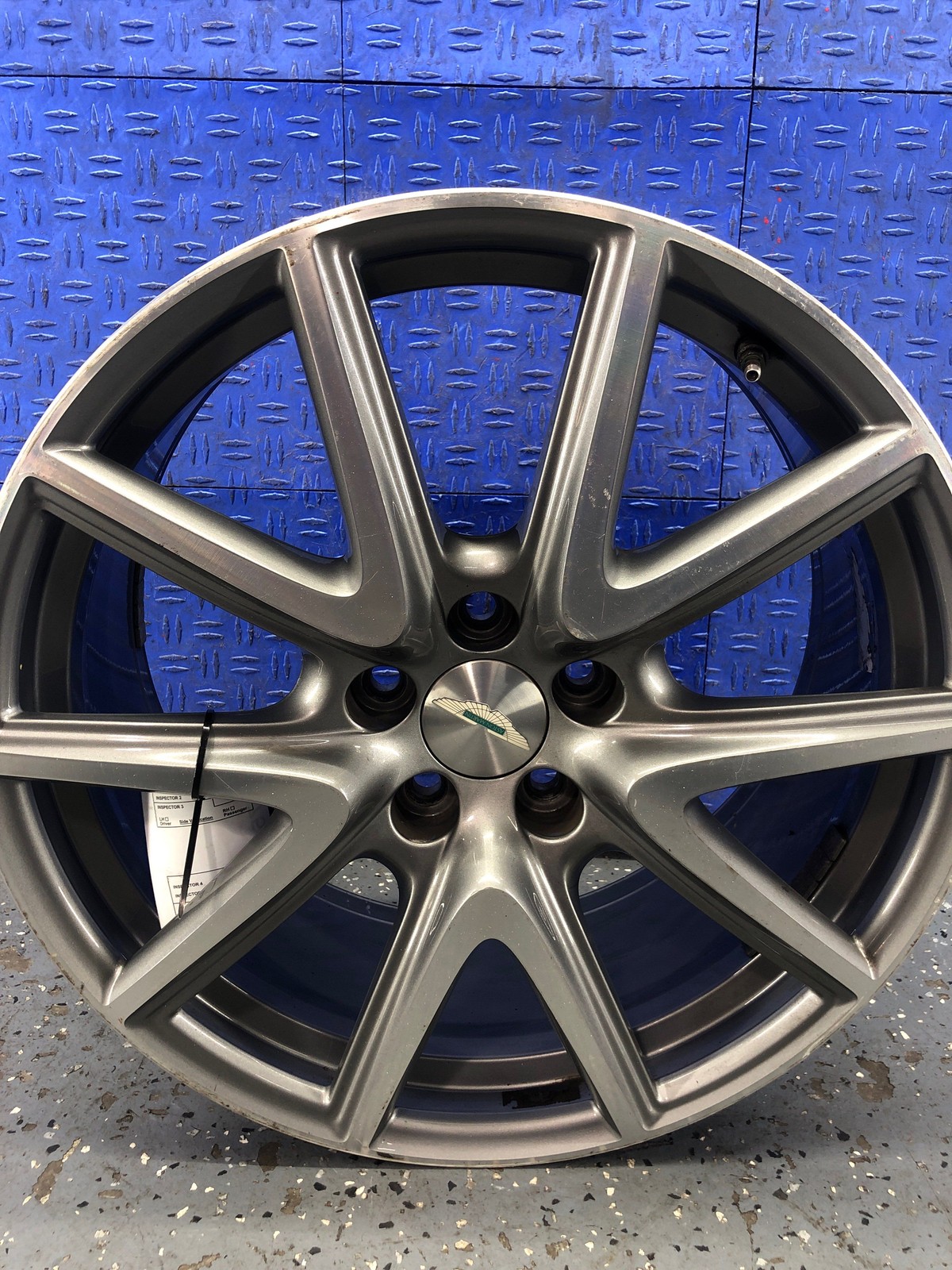 2006-2018 ASTON MARTIN 19X8.5 FRONT 5 V SPOKE WHEEL RIM BG33-1007