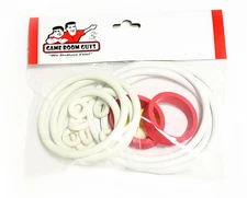 Williams Triple Action Pinball Machine Replacement Repair Rubber Ring Kit White