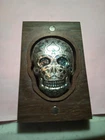 Beautiful 2 OZ MPM Casino Dice Poker Chips Sugar Skull .999 Fine Sterling Silver