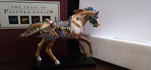 Trail of Painted Ponies Dynasty Pony Resin Figurine by Jeffrey Chan