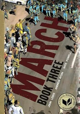 March: Book Three - Paperback, by Lewis John; Aydin Andrew - Very Good b