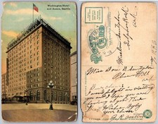 Seattle Washington Washington Hotel Postcard