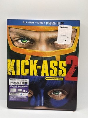 Kick-Ass 2 (Blu-ray Disc, 2013) Tested and Works