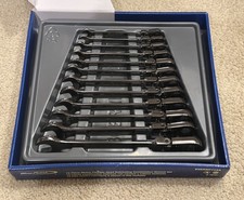 New Blue-point Boermf712a 8 Thru 19 Mm 12-point Box Flex Ratchet Wrench Set