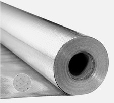 Double Reflective Insulation Roll Perforated Radiant Barrier 48in x 250ft