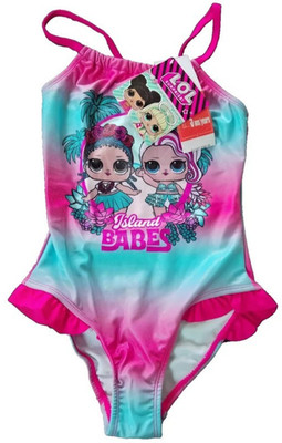LOL, ISLAND BABES, Kinder Badeanzug, 5 Jahre oder 110 cm / V5a50