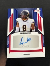 2024 SAGE Football #A-DM2 Darion McKenzie Hit RED Autographs Pittsburgh Steelers
