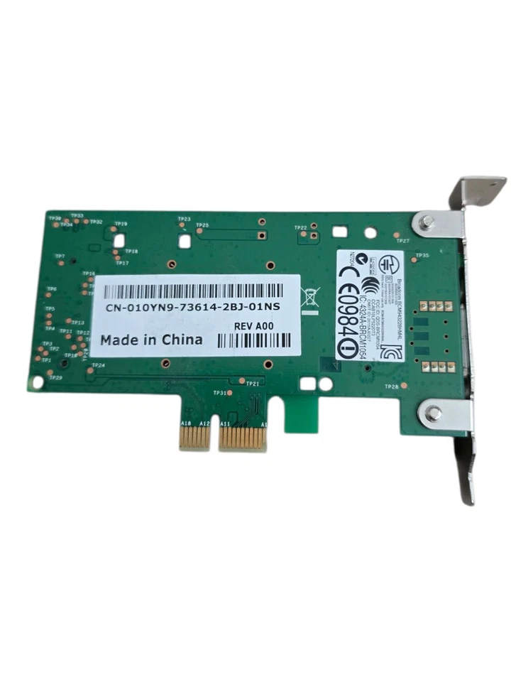Dell 8vp82 DW1520 802.11 a/g/n Wireless Card ONLY - PCIe-x1 LP No External Anten - Image 3 of 3