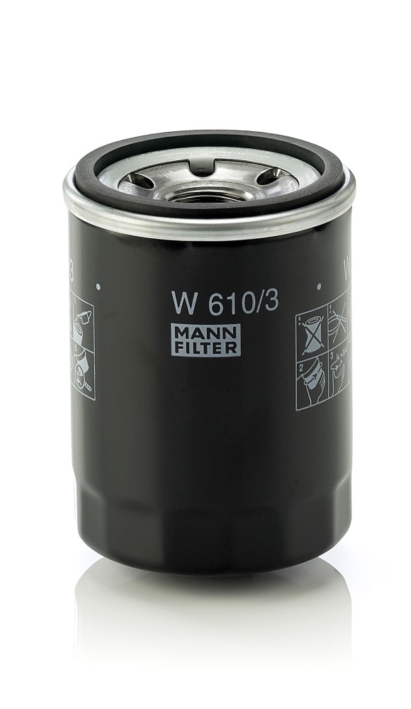 Fits MANN FILTER W 610/3 OIL FILTER