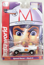 Auto World Speed Racer Mach 5 RACE WORN HO Scale Slot Car SC381/48 New Sealed