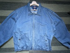 VTG Dickies Denim Jacket Fade Sz L