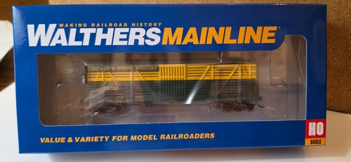 Chicago North Western Railroad 40' vagón de madera 14343 Walthers 910-41509 HO | Condition: New