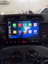 Autoradio Fiat Panda 2013 2020 Stereo Auto 2 DIN Carplay Android Con Telecamera