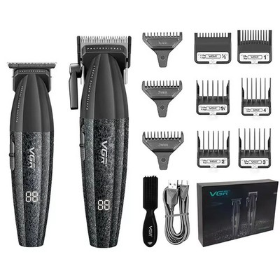 VGR Profi Friseur Akku Haarschneidemaschine Herren Set Barthaarschneider Set