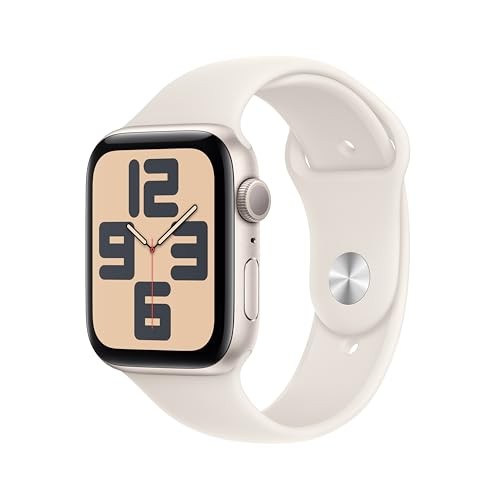 Умные часы Apple Watch SE 2-го поколения GPS 44 мм с алюминиевым корпусом Starlight 42690₽