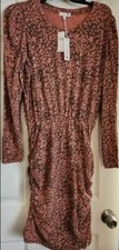NWT Womens Sz L Sundry by Anthropologie Leopard Print Dress, Perfect Condition 