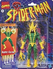 Marvel Legends Spider-Man Retro Series Electro 6  Figure