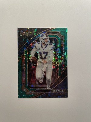 2022 Select - Josh Allen #312 - Suite Level - GREEN Disco 3/5 (RARE)