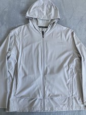 Gym Locker Soft Shell Light Grey Running Jacket Size XXL Men’s BNWT Zip Pockets