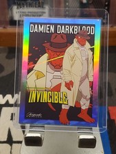 2025 Invincible Keepsake PopArt Card Damien Darkblood #187 Silver Holo Refractor
