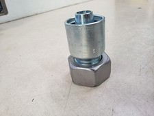 Parker Hydraulic Crimp Hose Fitting #1C943-25-12 M36x2 Straight Hose I.D -12