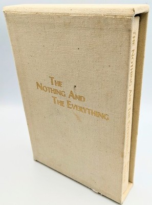 The Nothing and the Everything Bhau Kalchuri 1981 Hardcover Book +Box Meher Baba