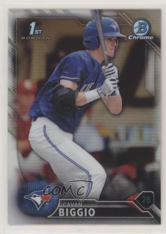 2016 Bowman Draft Chrome Draft Picks Refractor Cavan Biggio #BDC-81 3pb