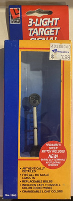 Life Like 1263  HO scale  3-light target signal