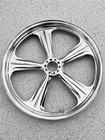 21” Custom Chrome 5-Spoke Forged Billet Front Rim Wheel Harley Bagger