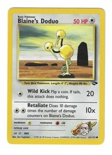 Pokémon Blaine's Doduo Gym Challenge card 61/132