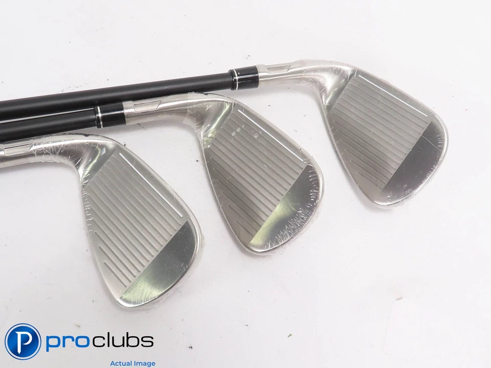 NEW TaylorMade STEALTH 4-PW,AW IRON SET -KBS 85 Stiff Flex Graph -1/2" NO 9 IRON - Image 3 of 4