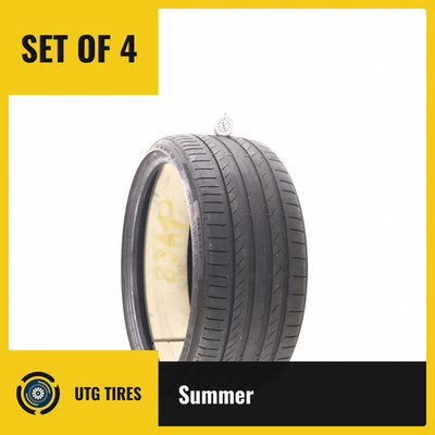 Set of (4) Used 265/30R20 Continental ContiSportContact 5P R01 (O2RV)
