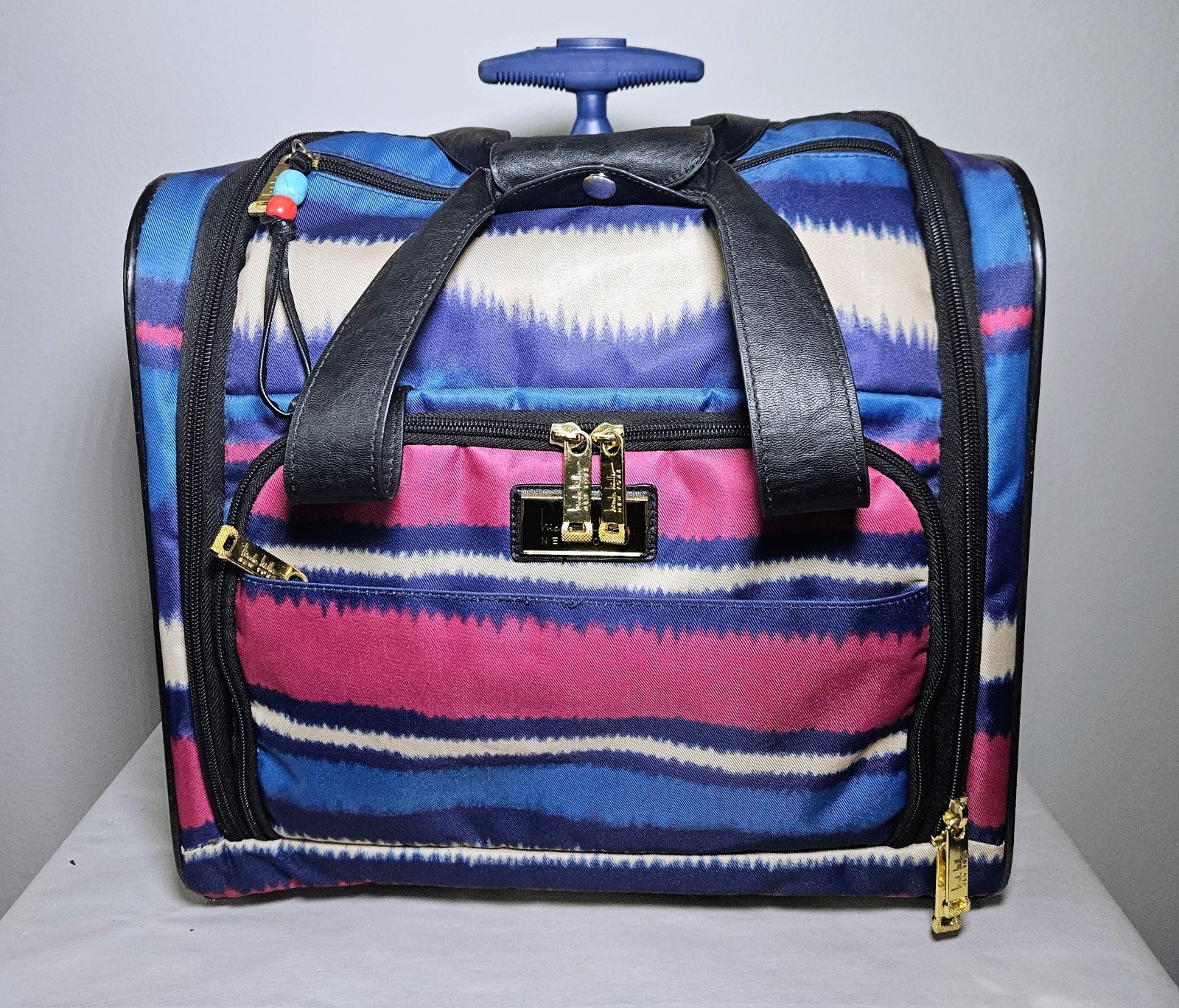 Nicole Miller New York Southwestern Aztec 15" Rolling Luggag
