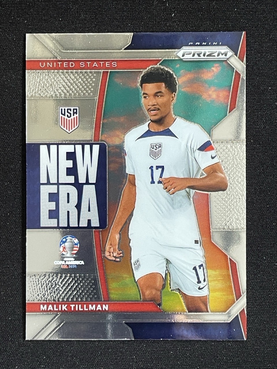 Malik Tillman 2024 Panini Prizm Conmebol Copa America New Era #29