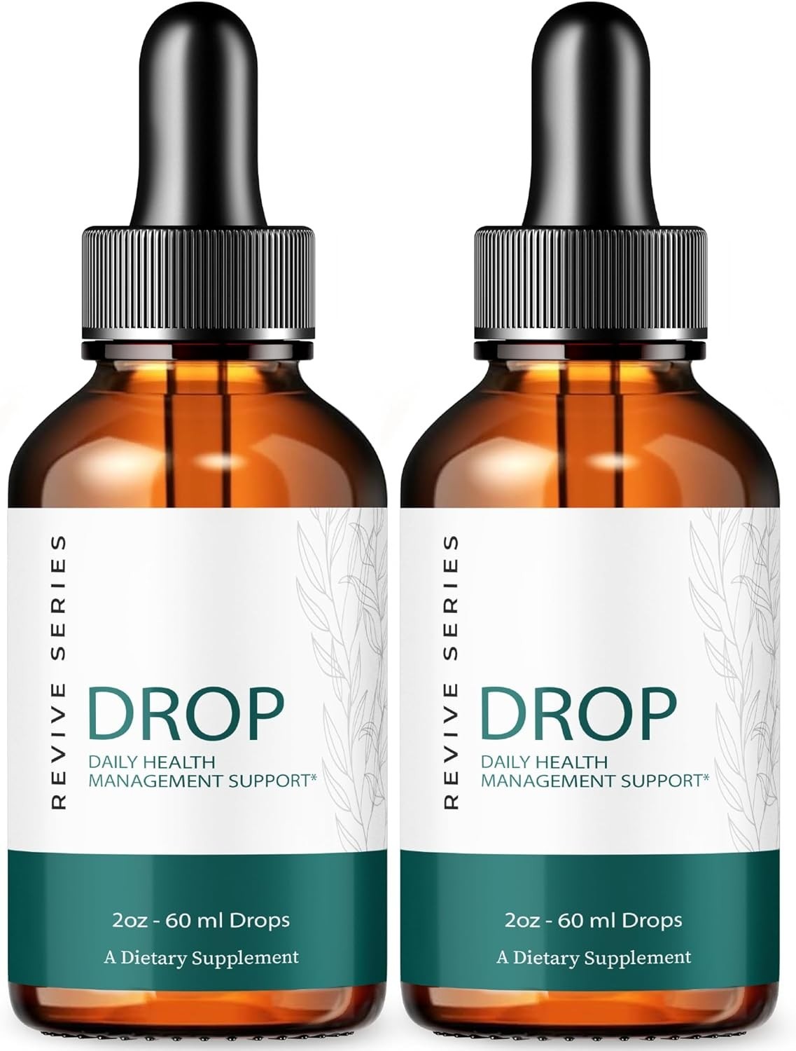 (2 Pack) Drop The Pounds Weight Loss Drops, Oral Drops Dietary Supplement (4 oz)