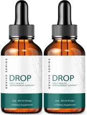 (2 Pack) Drop The Pounds Weight Loss Drops, Oral Drops Dietary Supplement (4 oz)
