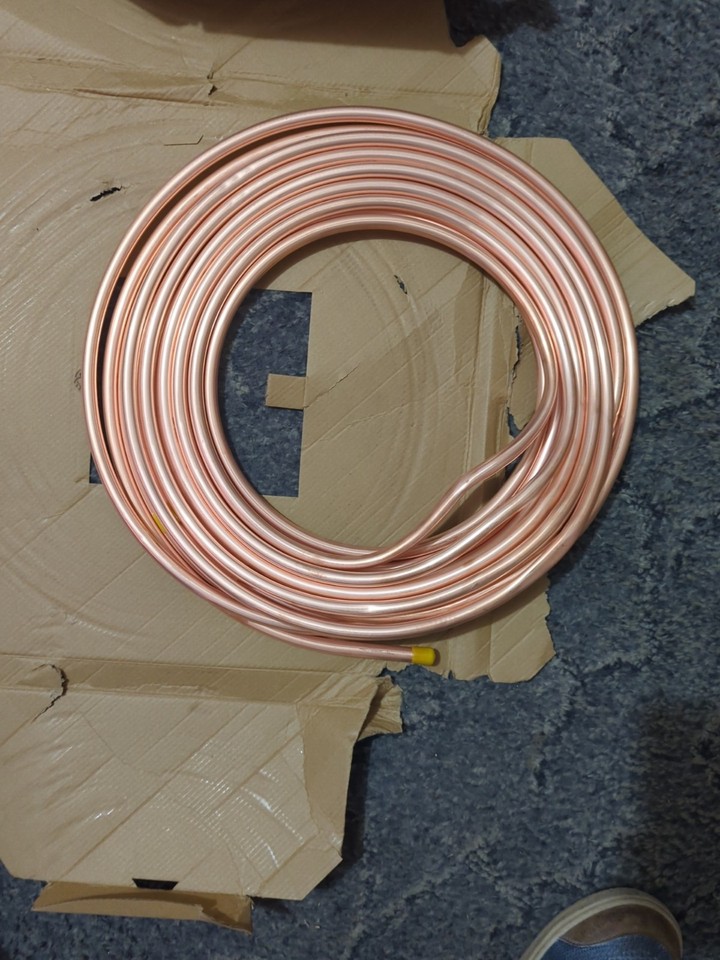 JMF Company 3/8 in. D X 5 ft. L Copper Type Utility Tubing - Walmart Supplies