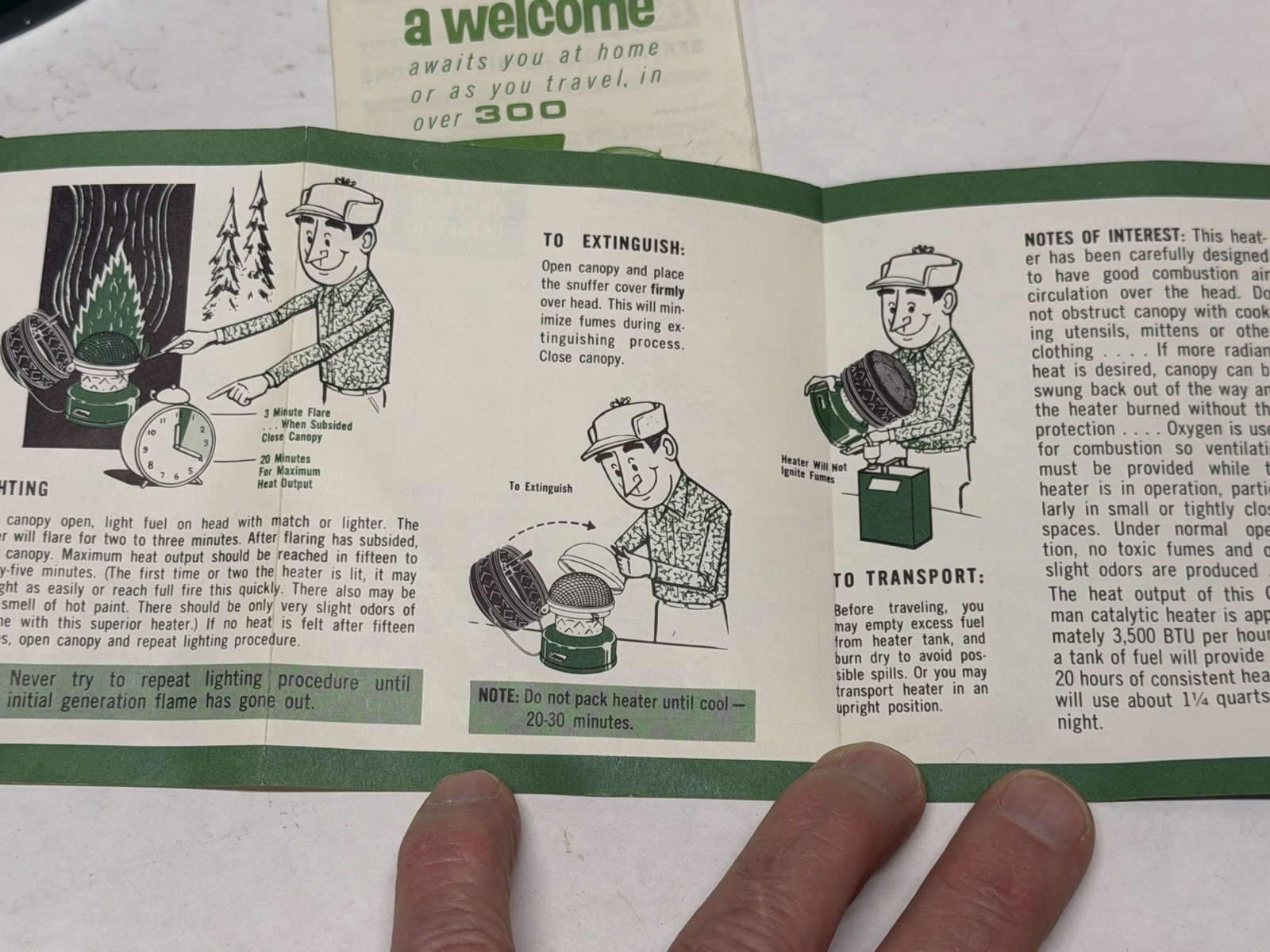 MINT 4-1966 Coleman Catalytic Heater 512-700 3500 BTU Original Box Black Grill